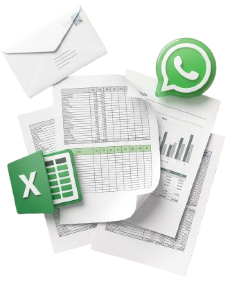 Cotações por e-mail, WhatsApp e planilhas desorganizadas